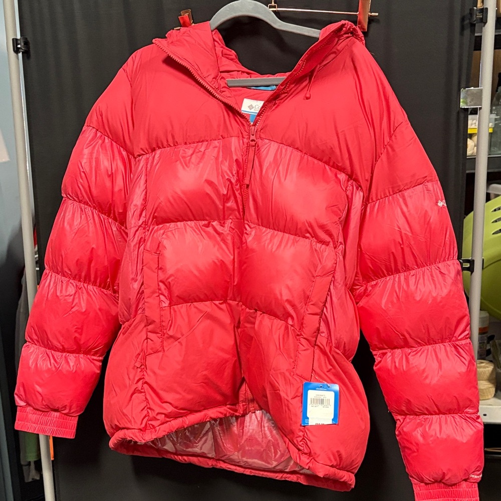 Columbia Bright Red woman’s Puffer Jacket